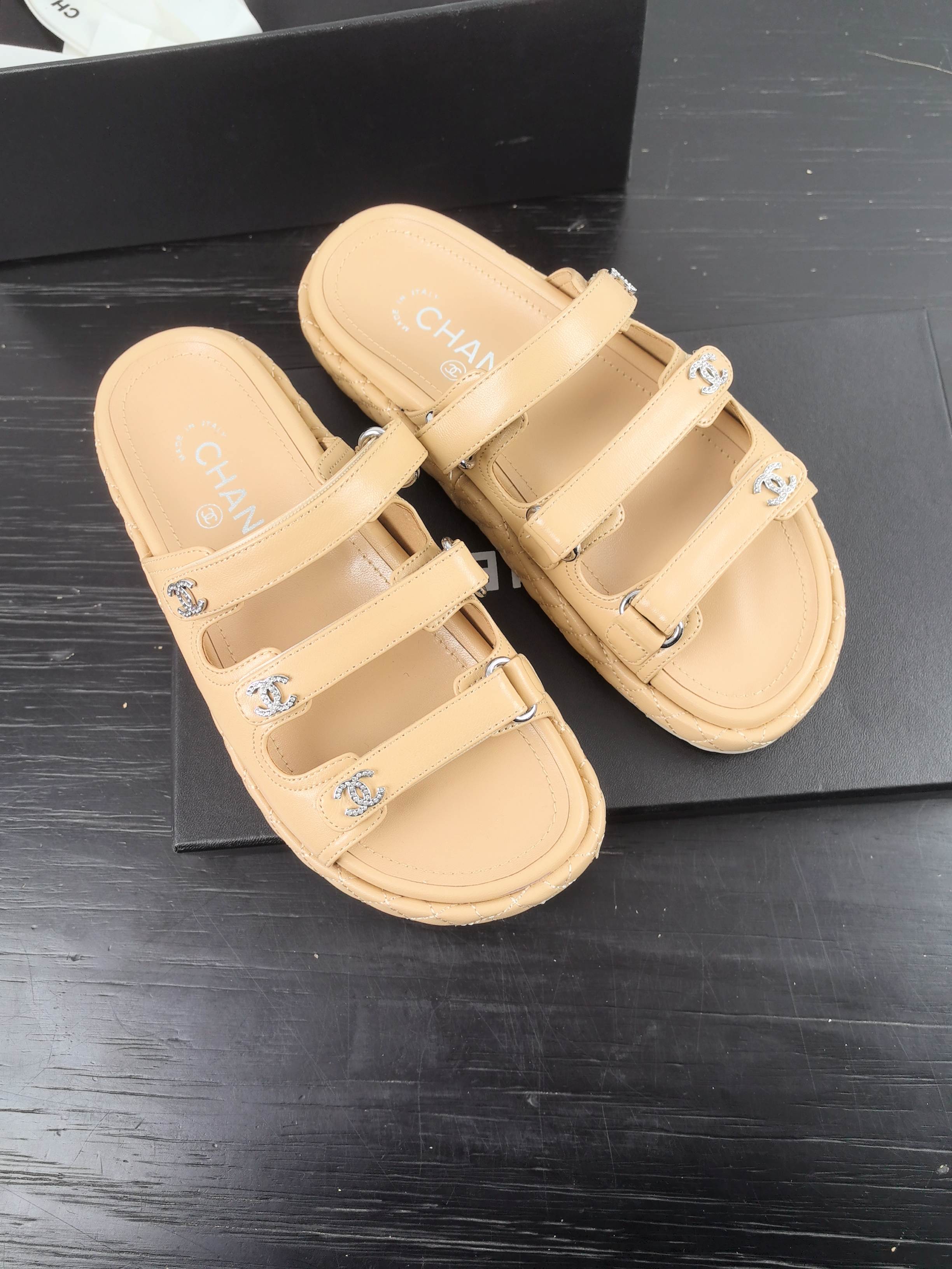 Chanel Slipper Sandals Shoes