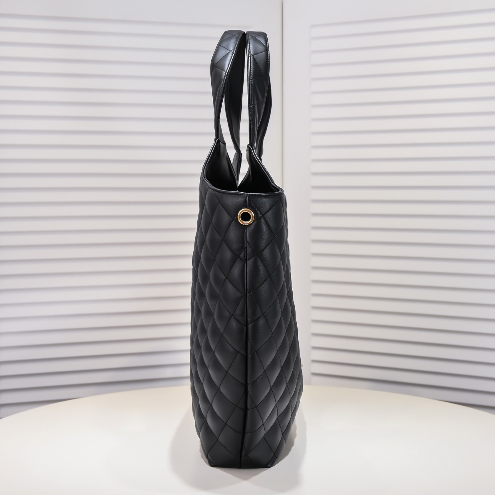 Saint Laurent YSL Icar Maxi Shopping Bag In Quilted Lambkin Shoulder Bag Handbag