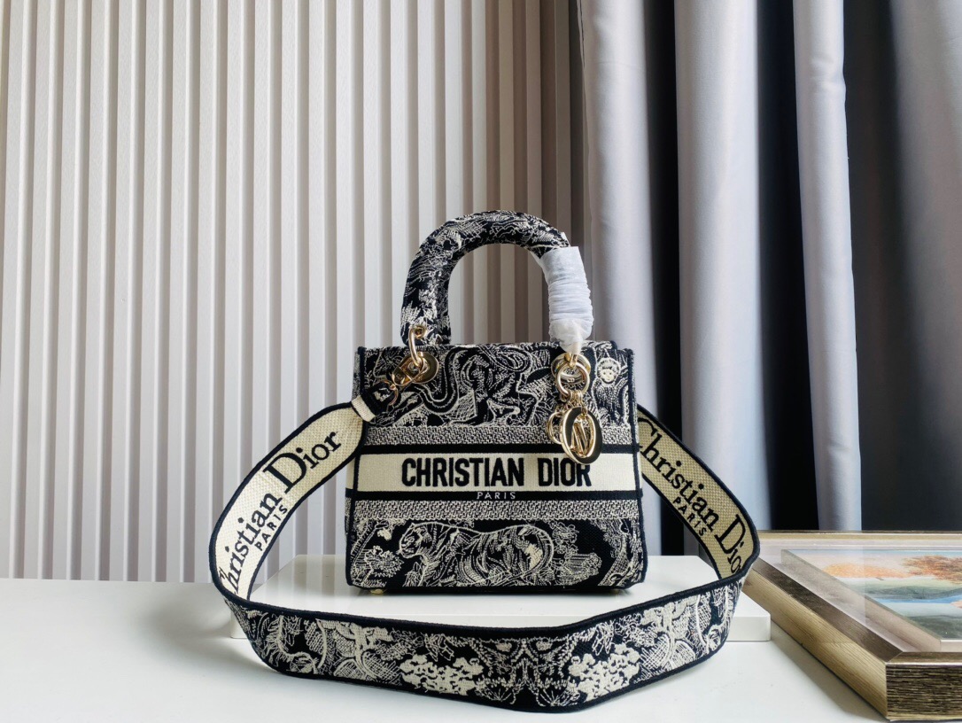 Dior Medium Book Tote Bag Handbag