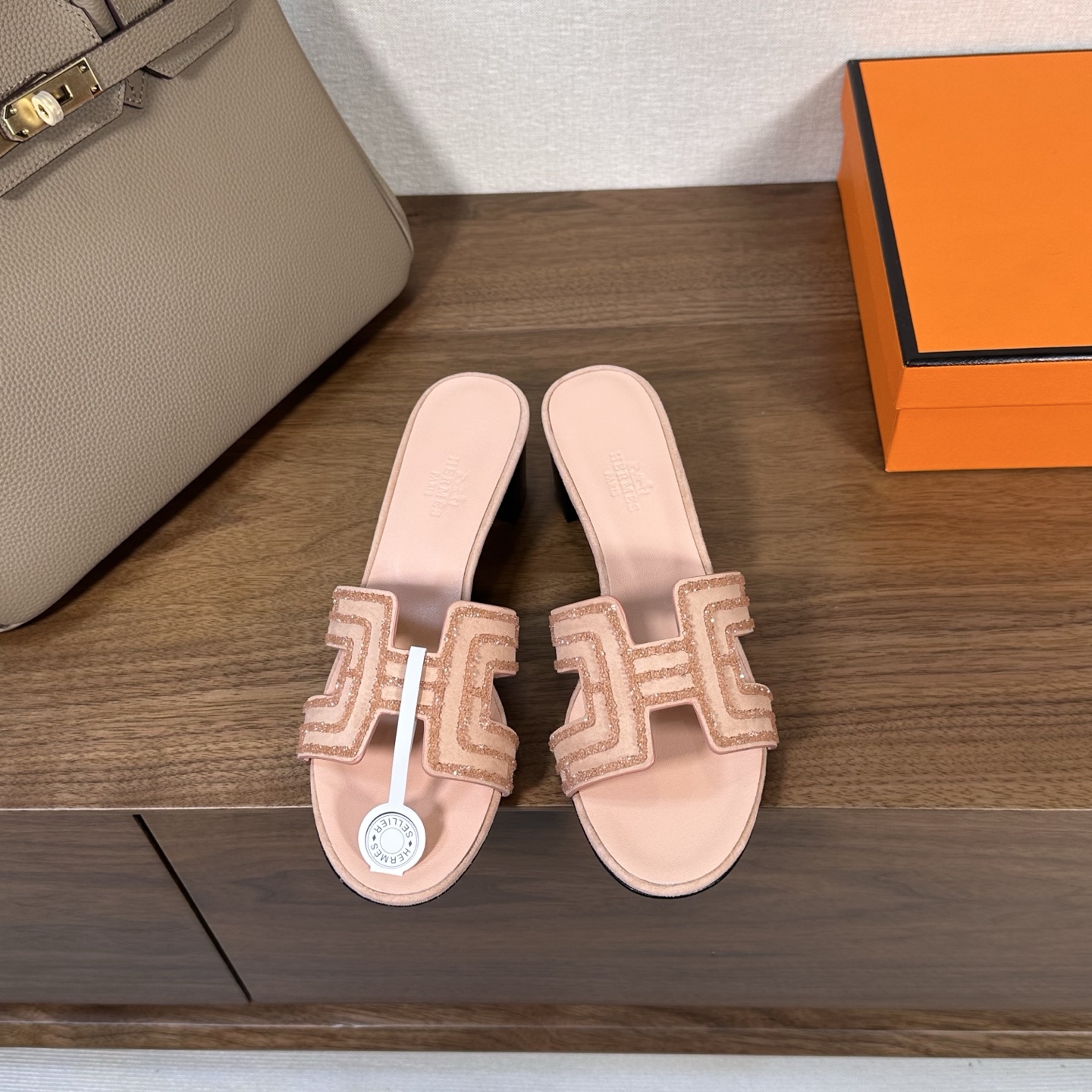 Hermes Slipper Sandals Heels Shoes