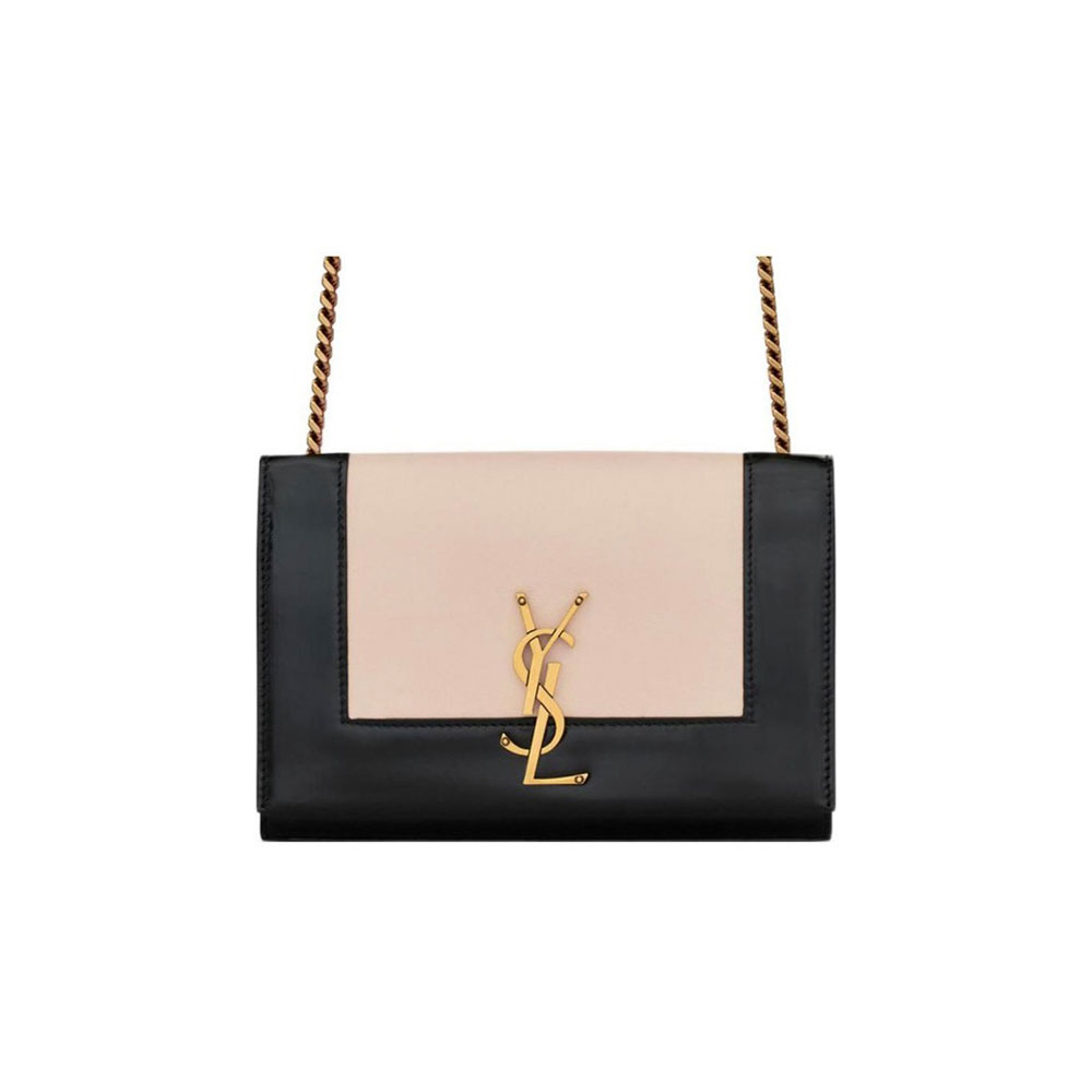 Saint Laurent YSL Kate Splicing leather Shouder Bag