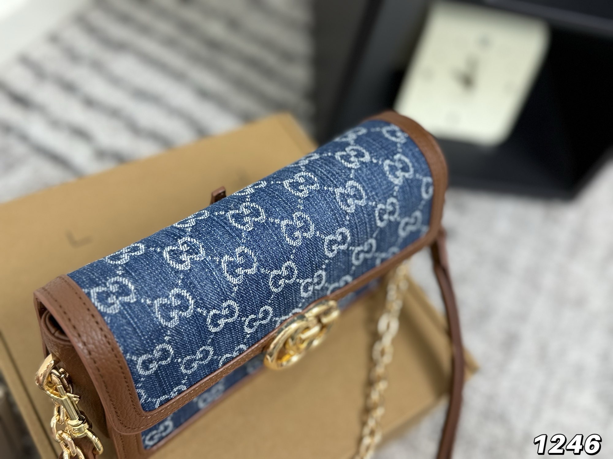Gucci Denim Marmon Bag