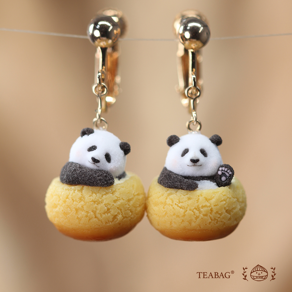 Adorable Handmade Panda Earrings: A Fusion of Cuteness and Craftsmanship