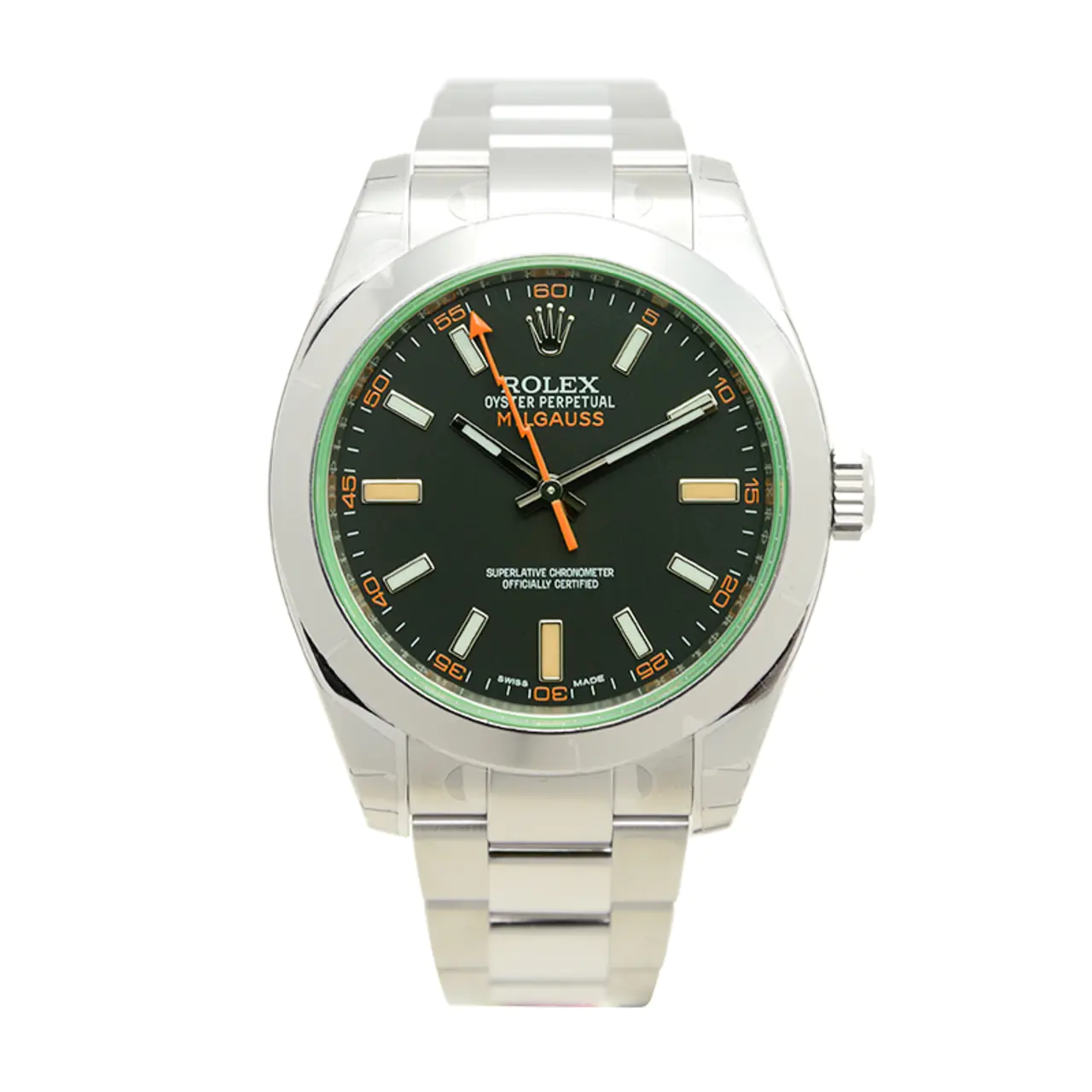 Rolex Oyster Perpetual Milgauss 40 116400gv Series