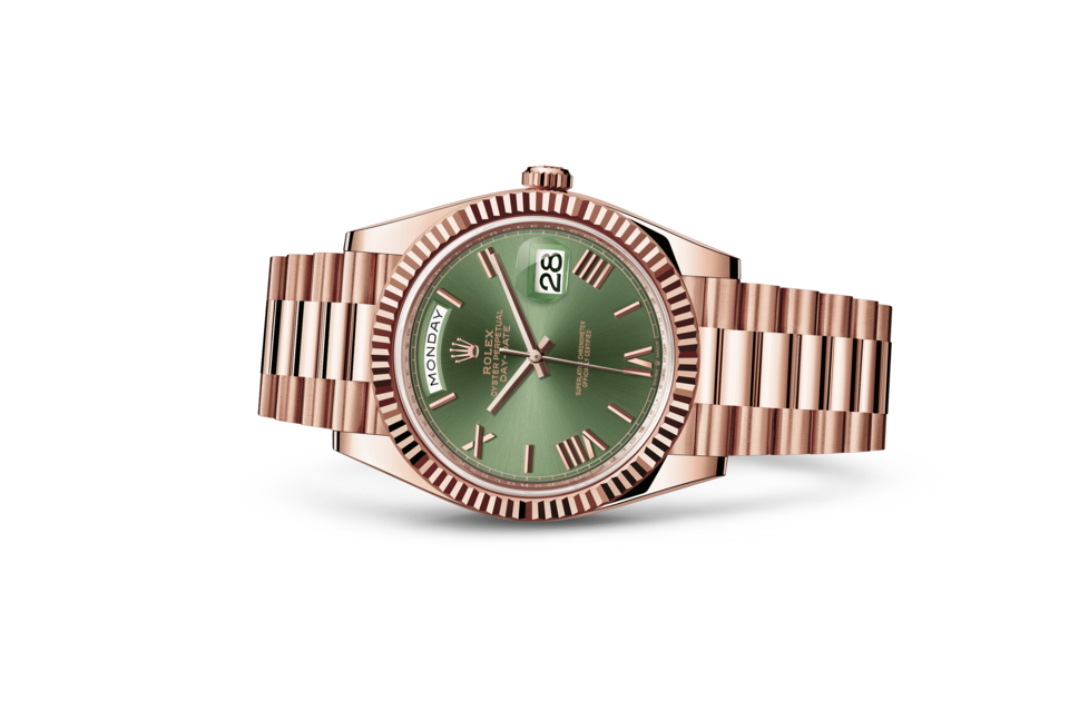 Rolex Day-Date President 40mm 18ct Everose Gold 228235-0025 Unworn