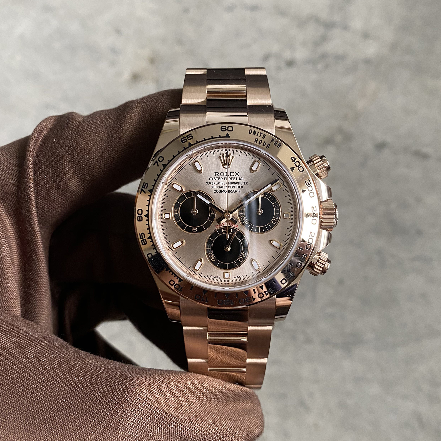 Rolex Cosmograph Daytona 18ct Everose Gold 40mm 116505-0016