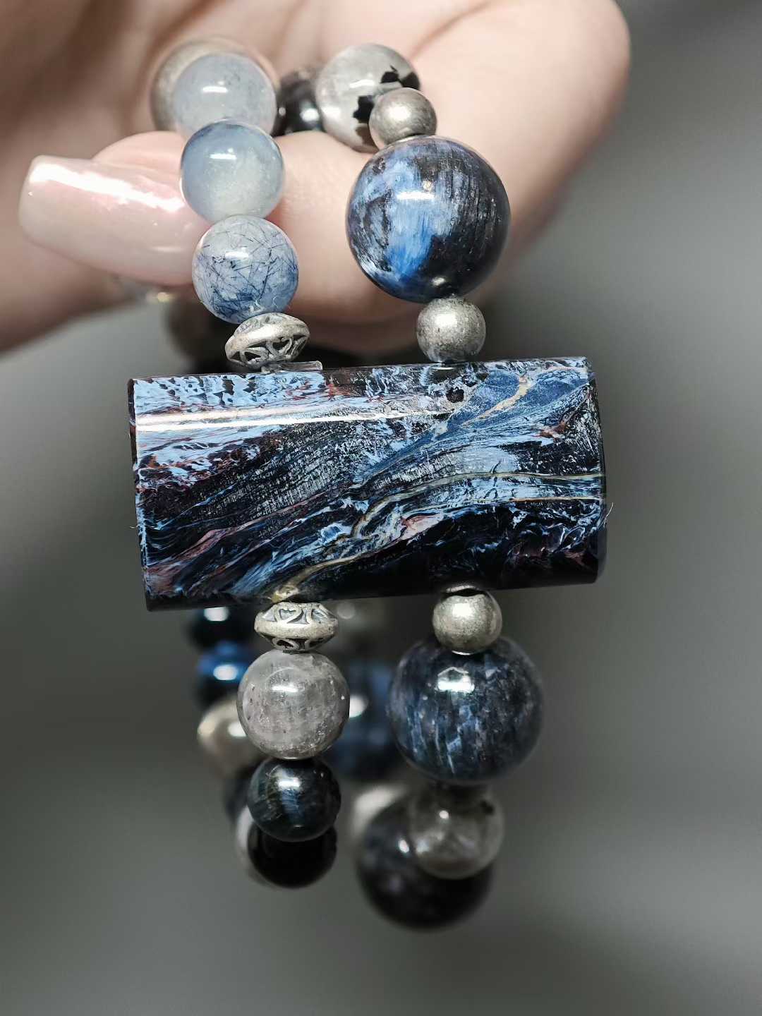 The lonely boat merges with the night,Quantum ripples pierce the misty veil.The ancient moon hangs o’er the new helm,Sailing tracks carve the cosmic dome.