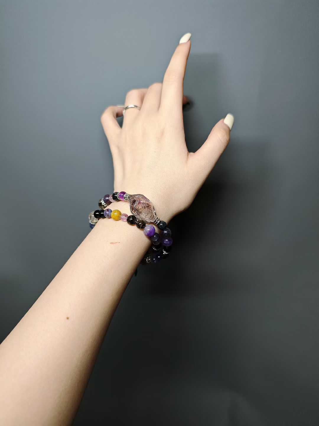 The faint glow of the purple cosmosIs an echo from billions of years ago.