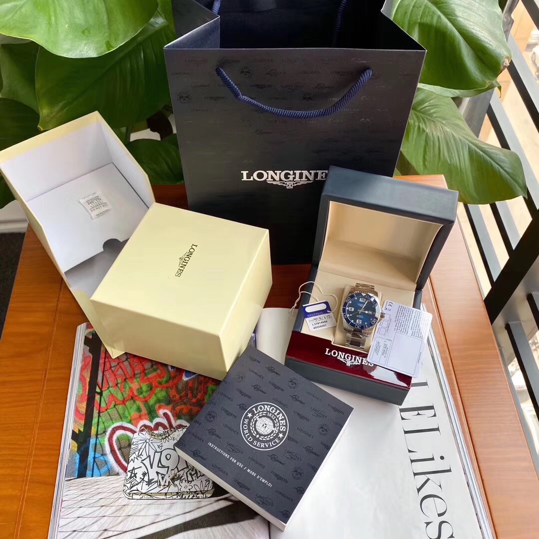 Life Style Longines HydroConquest 2025 - 43mm Ceramic Bezel, ISO 6425:2025 Certified 300M Dive Watch, Anti-Magnetic L888.6 Movement, Swiss Luxury Sports Chronometer