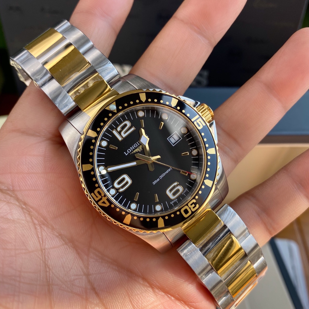 Life Style Longines Eco-Chronograph - Recycled Titanium Case, Solar-Powered Movement, CO2-Neutral Certified, Sustainable Luxury Watch for Conscious Collectors