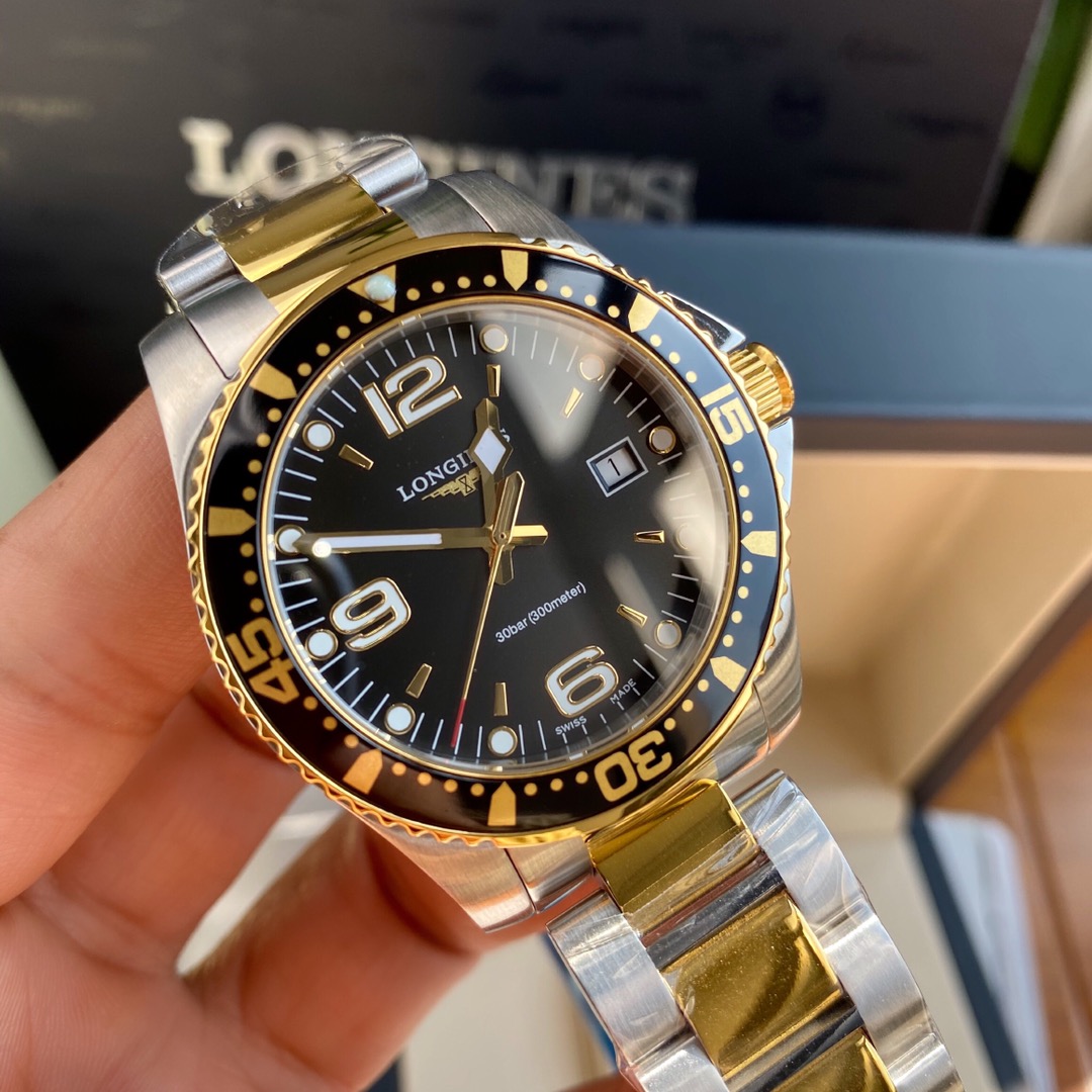 Life Style Longines Eco-Chronograph - Recycled Titanium Case, Solar-Powered Movement, CO2-Neutral Certified, Sustainable Luxury Watch for Conscious Collectors