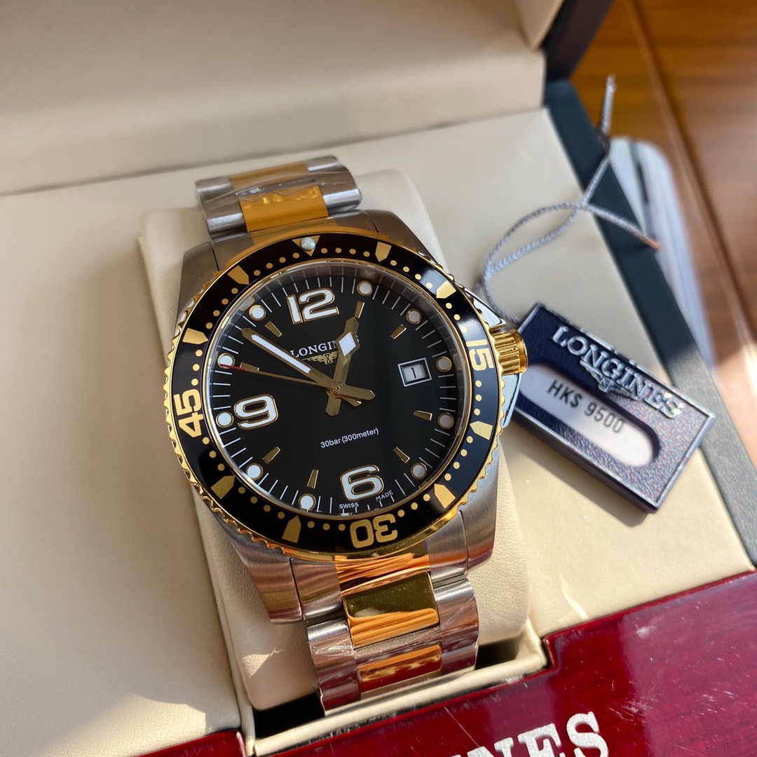 Life Style Longines Eco-Chronograph - Recycled Titanium Case, Solar-Powered Movement, CO2-Neutral Certified, Sustainable Luxury Watch for Conscious Collectors