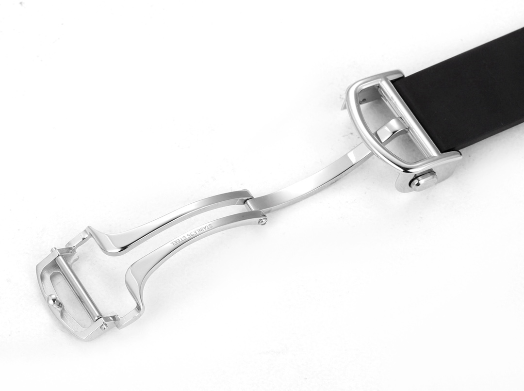 Cartier London Men's Automatic Watch – Classic AF Masterpiece Design, Stainless Steel & Sapphire Crystal, 100M Water Resistant | Luxury Dress Watch for Business & Formal Events