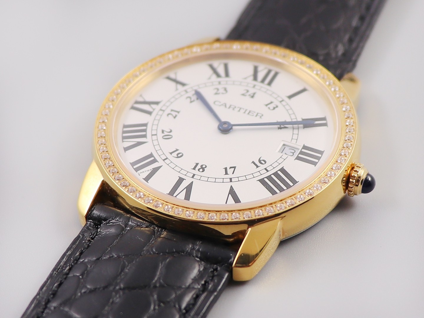 Cartier London Couple's Watch Set – His & Hers Automatic Pair, Stainless Steel & Sapphire, 2025 Limited Edition | Luxury Matching Timepieces for Anniversaries/Weddings