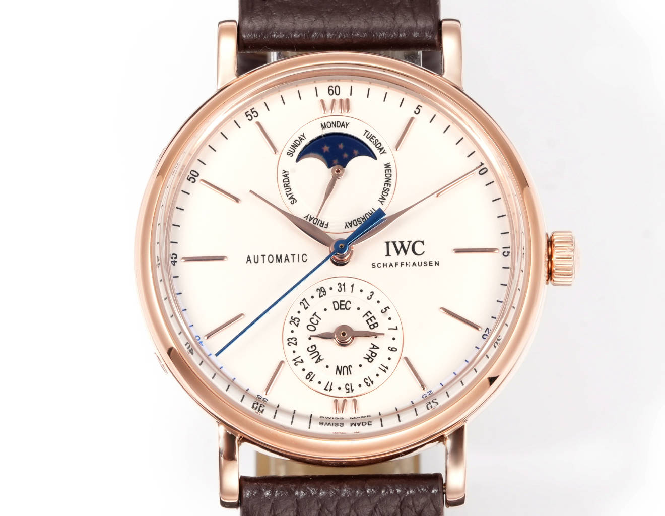IWC Portofino IW359001 Annual Calendar Watch | 2025 Debut of First In-House Full Calendar Module | Luxury Elegance Reimagined | Global Tax-Free Exclusive