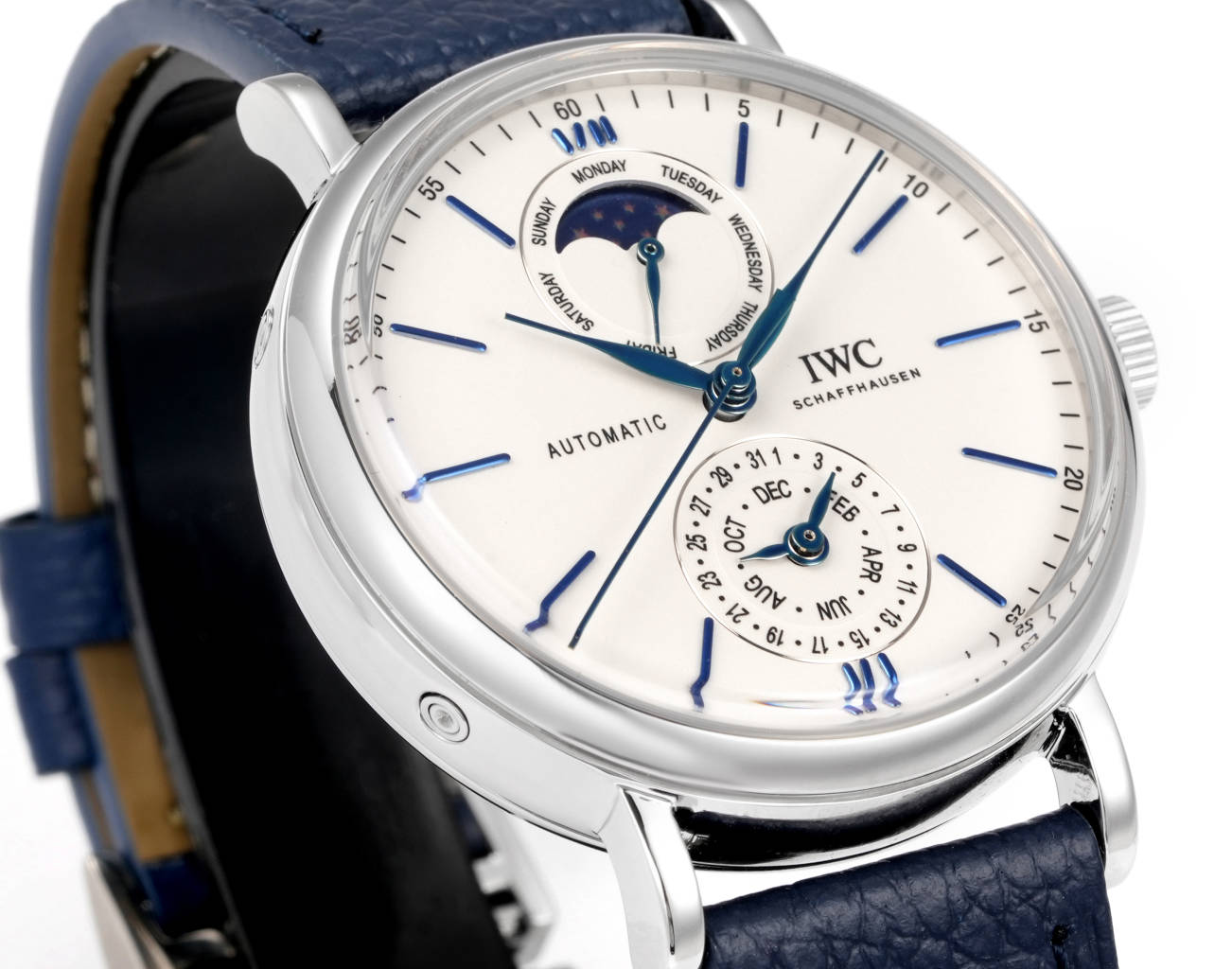IWC Portofino IW359001 Annual Calendar | 2025 Debut of First In-House Full Calendar Module | Italian Elegance Meets Swiss Innovation | Global Tax-Free & Boutique-Certified