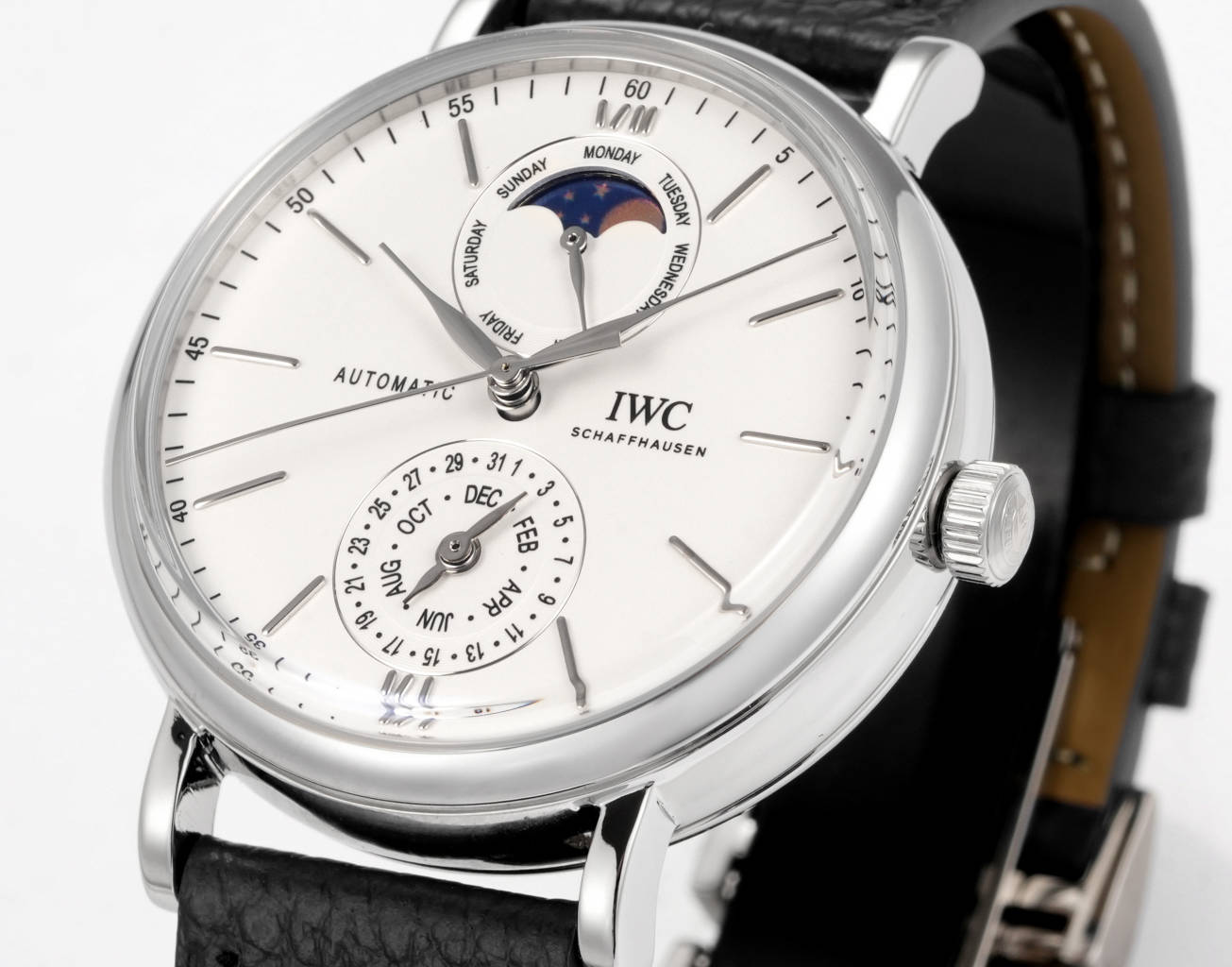 IWC Portofino IW359001 Annual Calendar | 2025 Debut of First In-House Full Calendar Module | Italian Elegance Meets Swiss Innovation | Global Tax-Free & Boutique-Certified