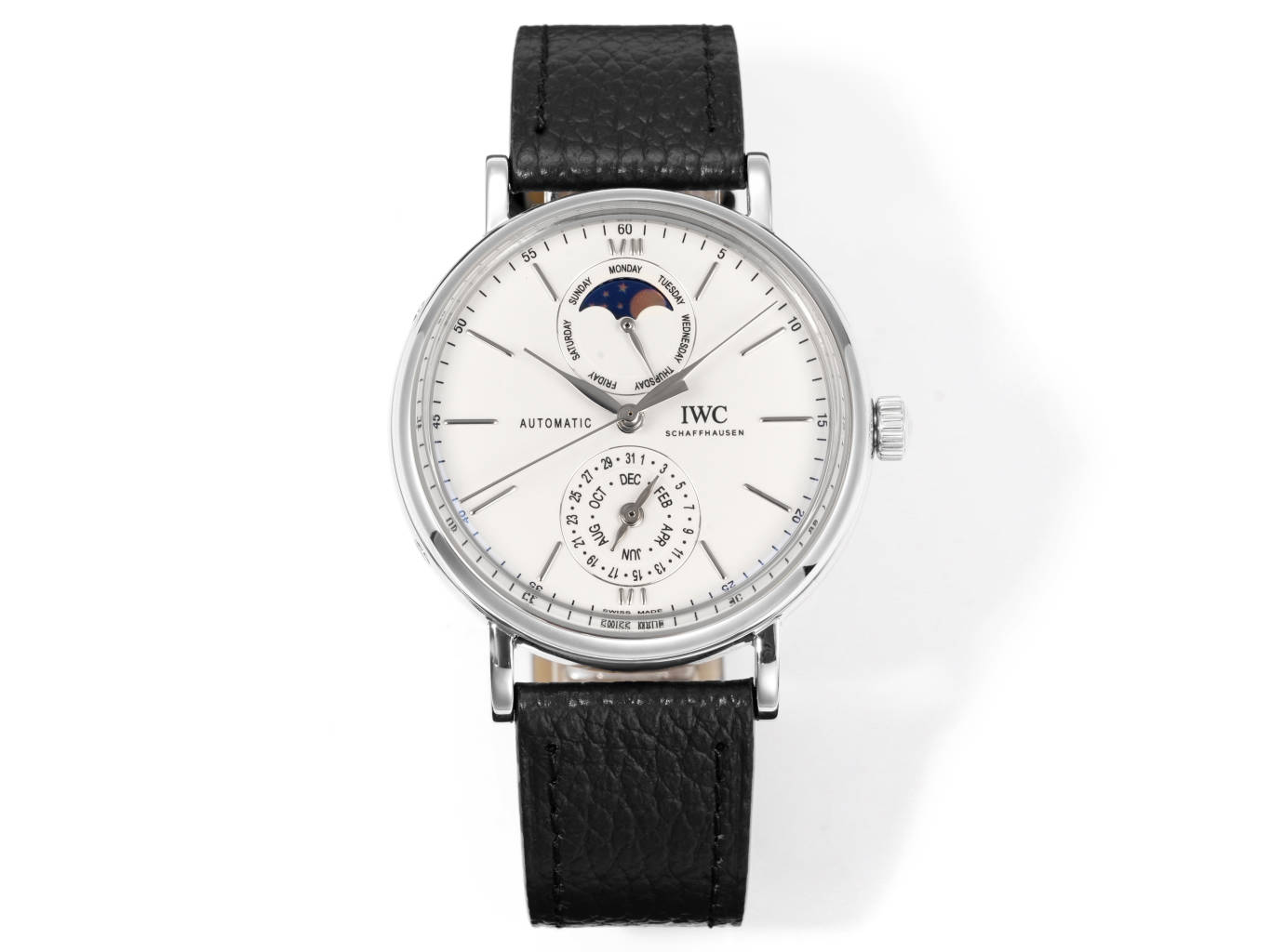 IWC Portofino IW359001 Annual Calendar | 2025 Debut of First In-House Full Calendar Module | Italian Elegance Meets Swiss Innovation | Global Tax-Free & Boutique-Certified