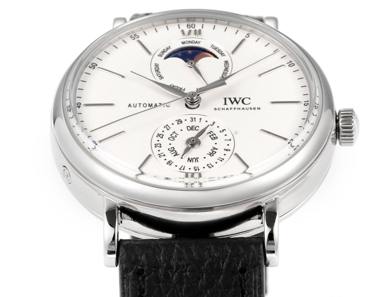 IWC Portofino IW359001 Annual Calendar | 2025 Debut of First In-House Full Calendar Module | Italian Elegance Meets Swiss Innovation | Global Tax-Free & Boutique-Certified