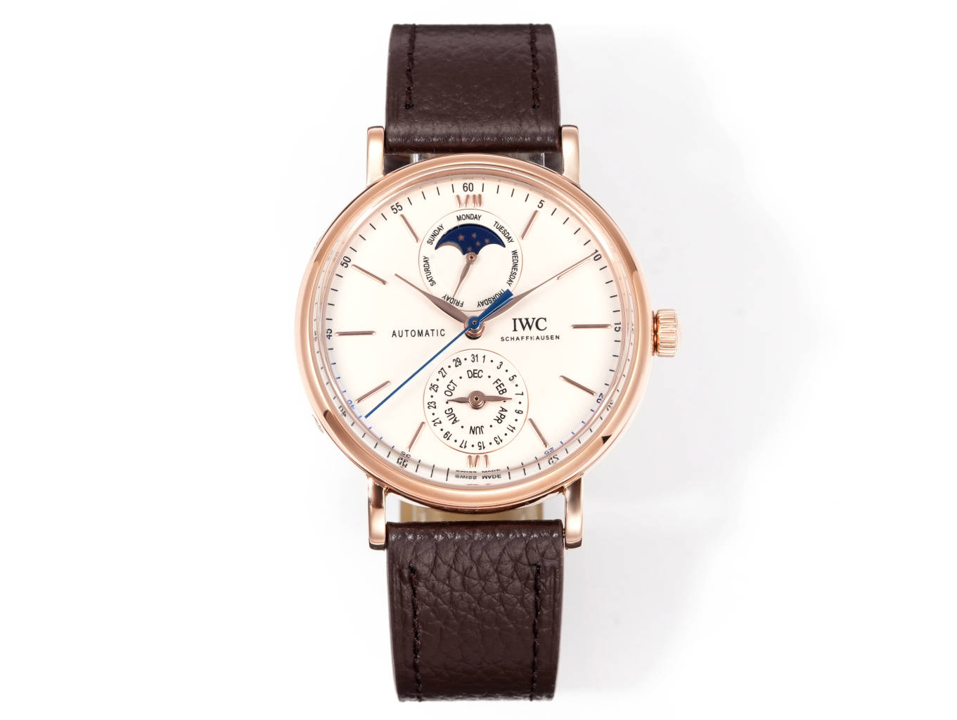 IWC Portofino IW359001 Annual Calendar Watch | 2025 Debut of First In-House Full Calendar Module | Luxury Elegance Reimagined | Global Tax-Free Exclusive