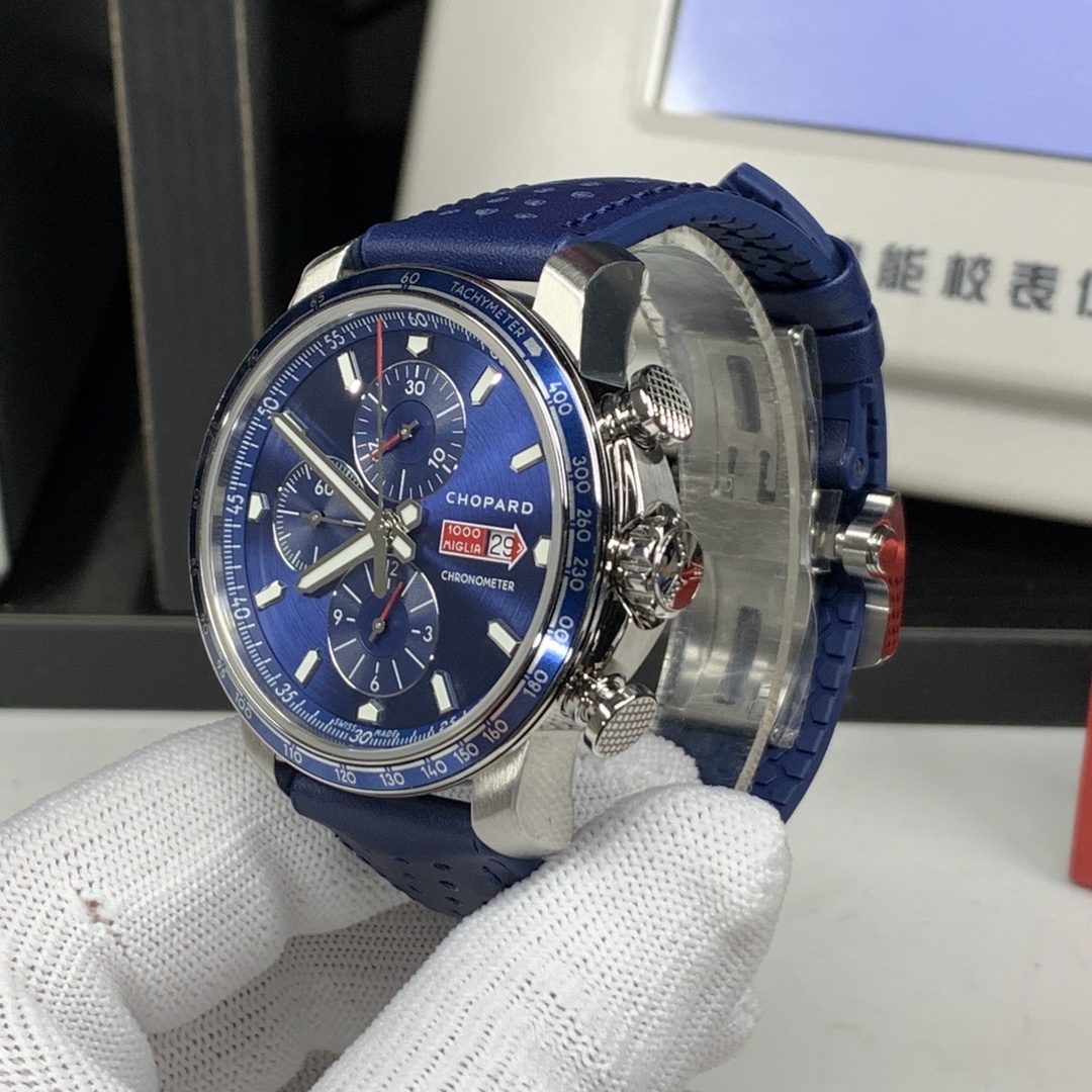 Chopard Mille Miglia GTS Azzurro Chrono 2025 | Limited Edition Racing Heritage Watch | Azzurro Blue Dial, Carbon Fiber Case | Global Tax-Free & Boutique-Certified Luxury