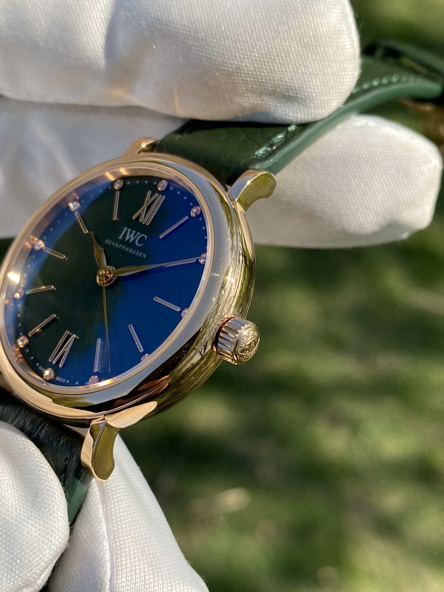 IWC Portofino 34mm 2025 Artisan Edition | NR Factory Handcrafted Luxury | Italian Riviera Elegance, Swiss Precision | Global Tax-Free & Boutique-Certified