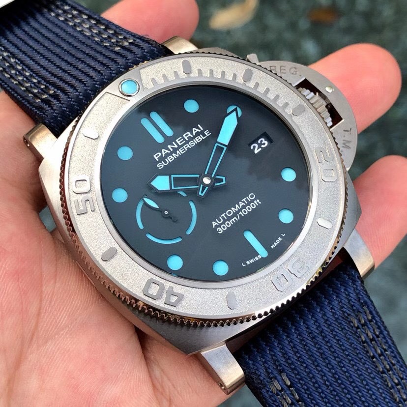 TIMELESS 2019 MASTERPIECE: Panerai Luminor PAM985-47mm - Floating Logo E-commerce Titles