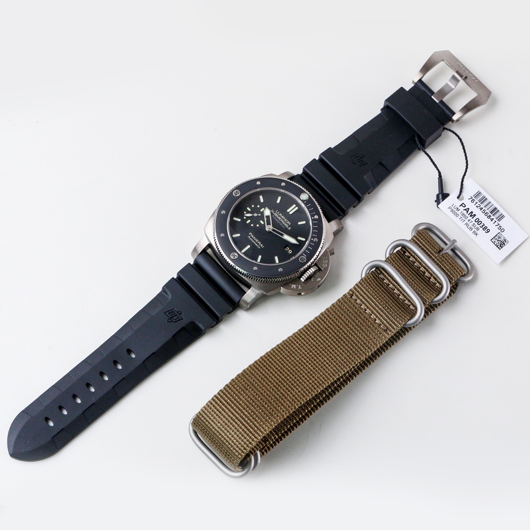 VS ULTIMATE V2 EDITION: Panerai Submersible PAM389 - 47mm Black Ceramic E-commerce Titles