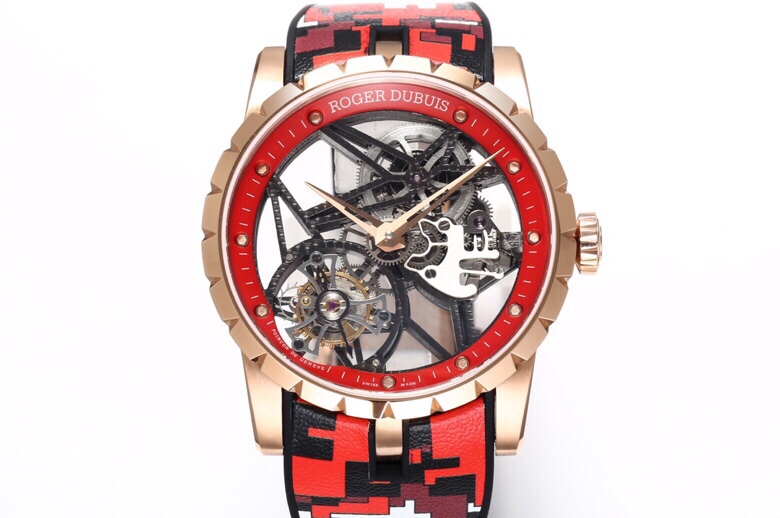 Roger Dubuis Excalibur RDDBEX0393: 2021 Color Storm w/ Skeleton Movement ◼ 50-Piece Limited