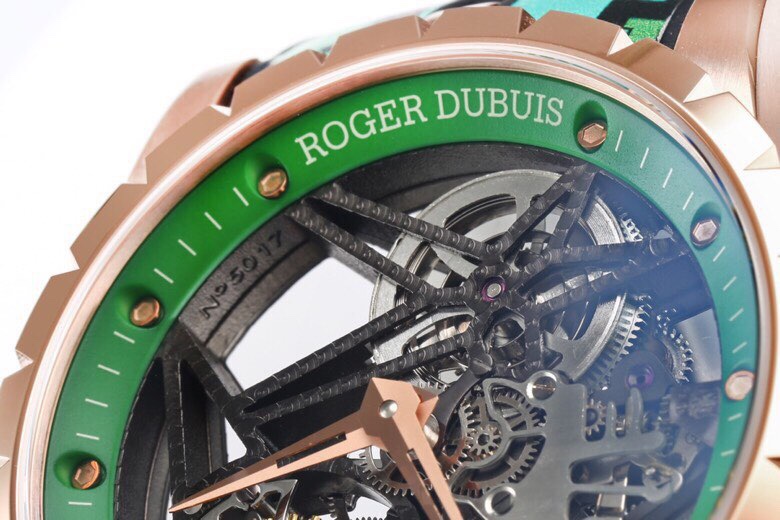 Roger Dubuis Excalibur RDDBEX0393: 2021 Color Storm w/ Skeleton Movement ◼ 50-Piece Limited