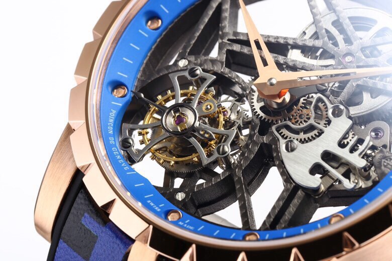 Roger Dubuis Excalibur Flying Tourbillon RDDBEX0393 – 2021 Color Storm Limited Edition | Bold & Exclusive