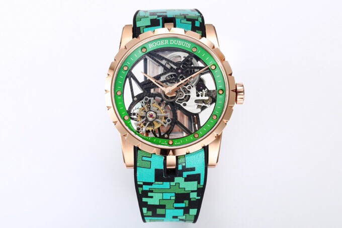Roger Dubuis Excalibur RDDBEX0393: 2021 Color Storm w/ Skeleton Movement ◼ 50-Piece Limited