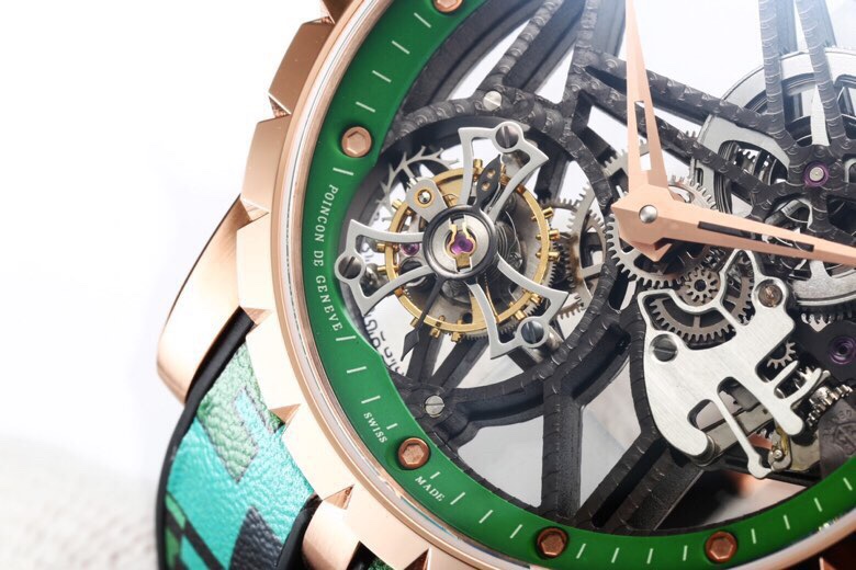 Roger Dubuis Excalibur RDDBEX0393: 2021 Color Storm w/ Skeleton Movement ◼ 50-Piece Limited