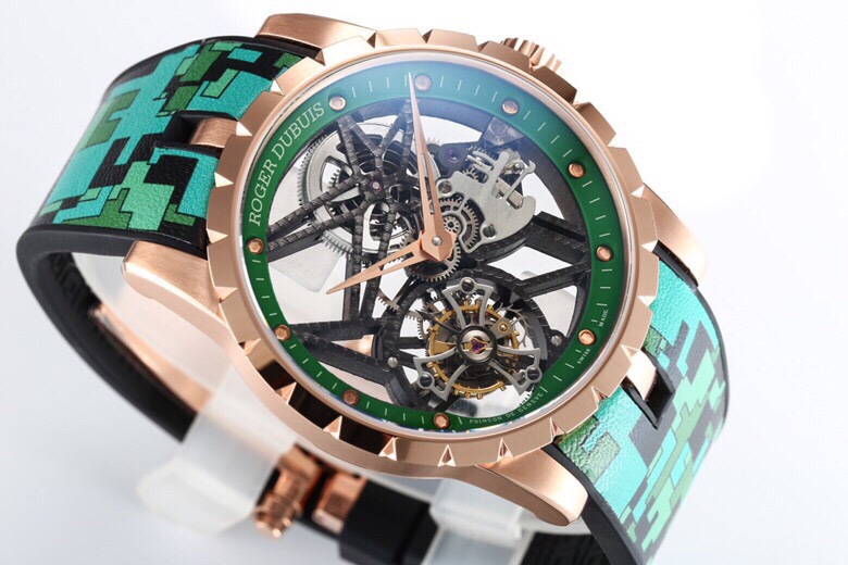 Roger Dubuis Excalibur RDDBEX0393: 2021 Color Storm w/ Skeleton Movement ◼ 50-Piece Limited