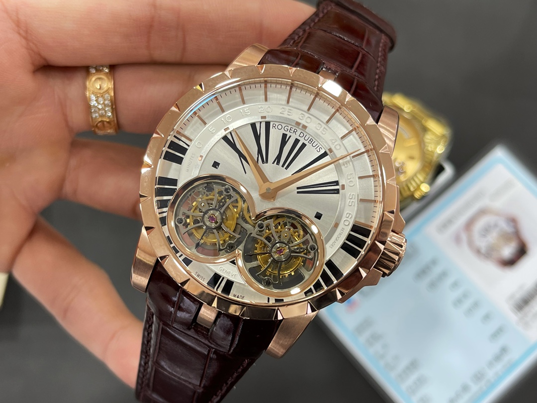 EXCALIBUR BBR GOLD EDITION⌟ DOUBLE FLYING TOURBILLON │ PVD-COATED │ SGS AUTHENTICATE