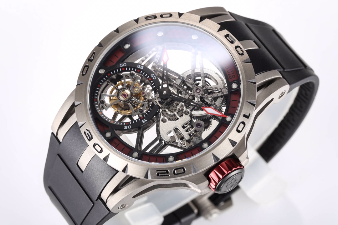 Roger Dubuis Excalibur RDDBEX0479: BBR Aerospace Titanium w/ Flying Tourbillon
