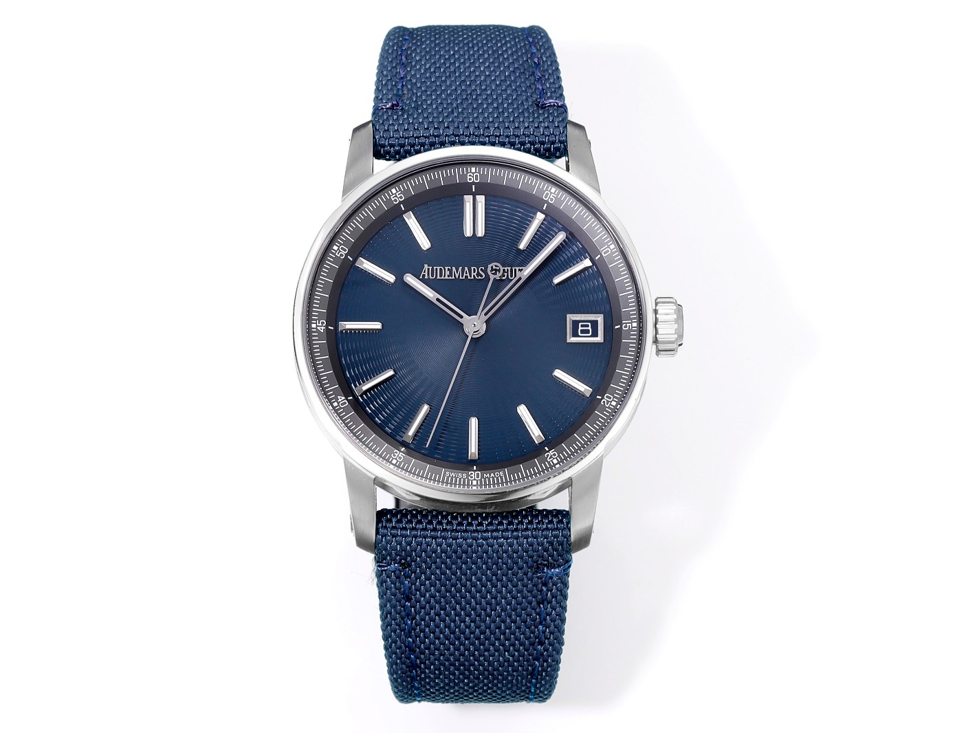 AP CODE 11.59 Grande Feu Enamel: Hand-Fired Blue Dial & 18k Gold Case
