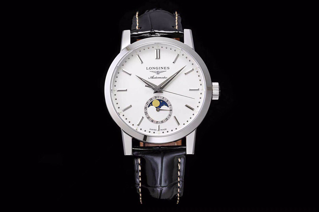 New Release: Longines Heritage 1832 Silver Dial Moonphase Watch|Ref. L4.826.4.92.2|Limited Stock