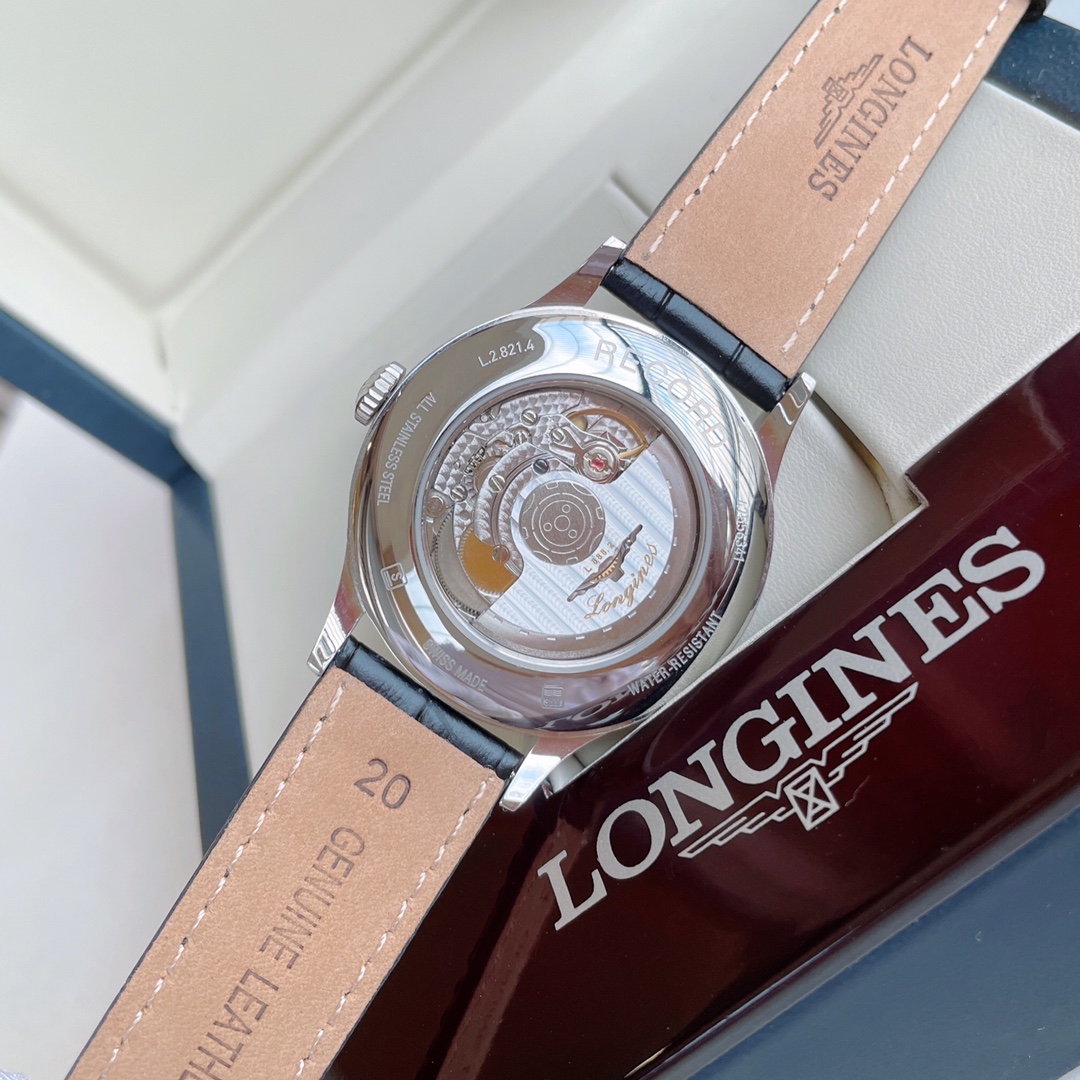 Record Men's 40mm Stainless Steel Watch - Blue/Silver/Black Dial · Roman Indexes · Sapphire Crysta