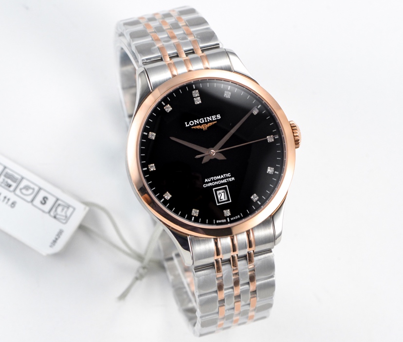 Longines Record Automatic Watch - Swiss Made, 185th Anniversary Limited Edition