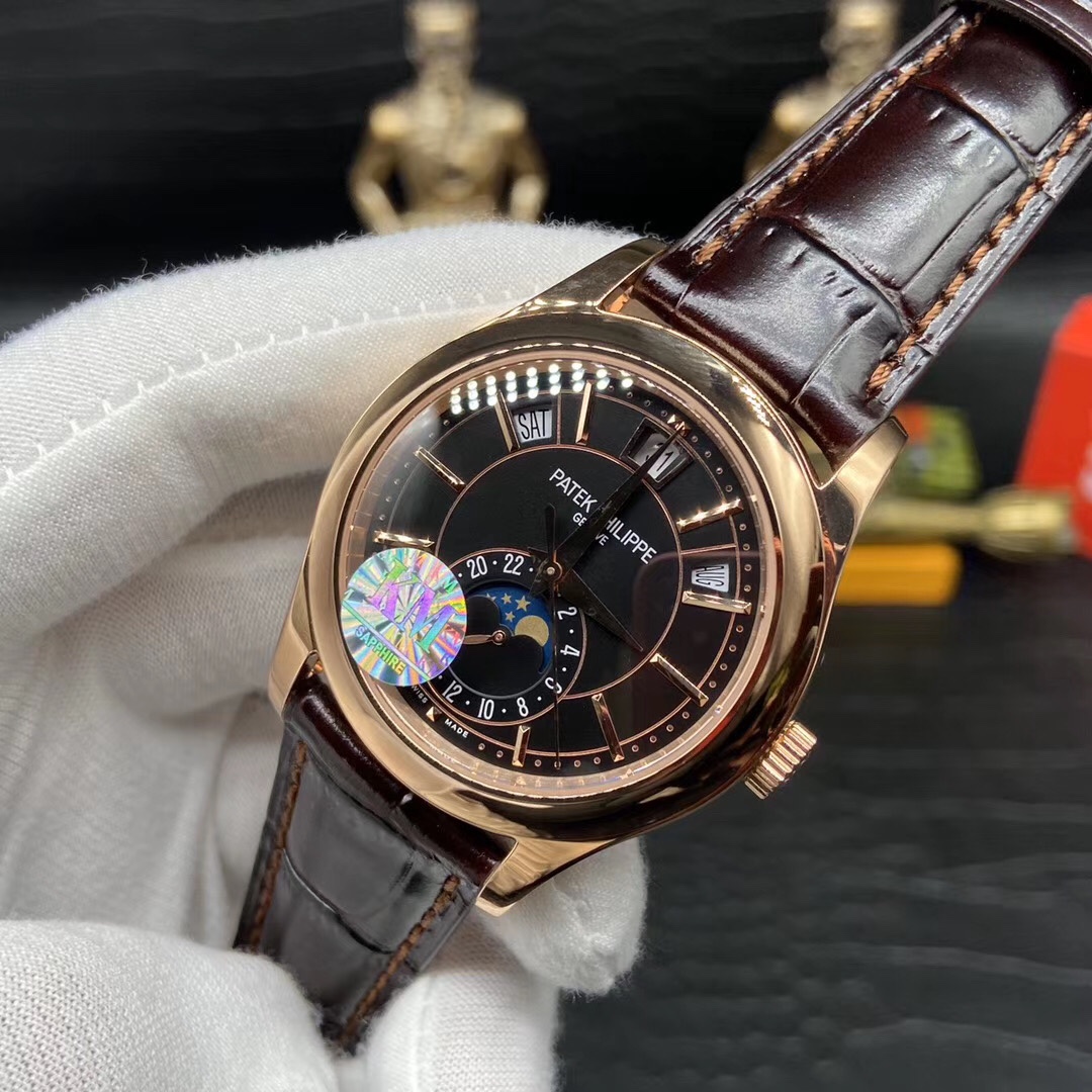 Patek Philippe 5205G-001 Annual Calendar Chronograph | White Gold Guilloché Dial | 2025 New Release