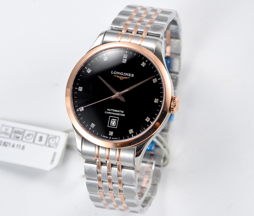 Longines Record Automatic Watch - Swiss Made, 185th Anniversary Limited Edition