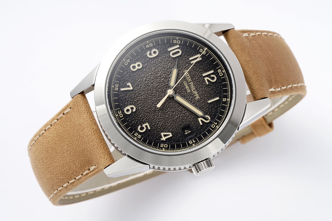 Patek Philippe Calatrava Men's Dress Watch | Ref. 6119R-001 | Rose Gold Guilloché Dial | Manual Winding