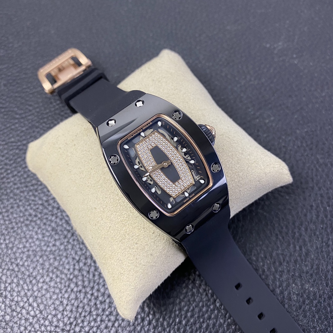 Richard Mille RM037 Ultraflat Automatic: NTPT Carbon & Quartz TPT®|Skeleton Dial|30m WR