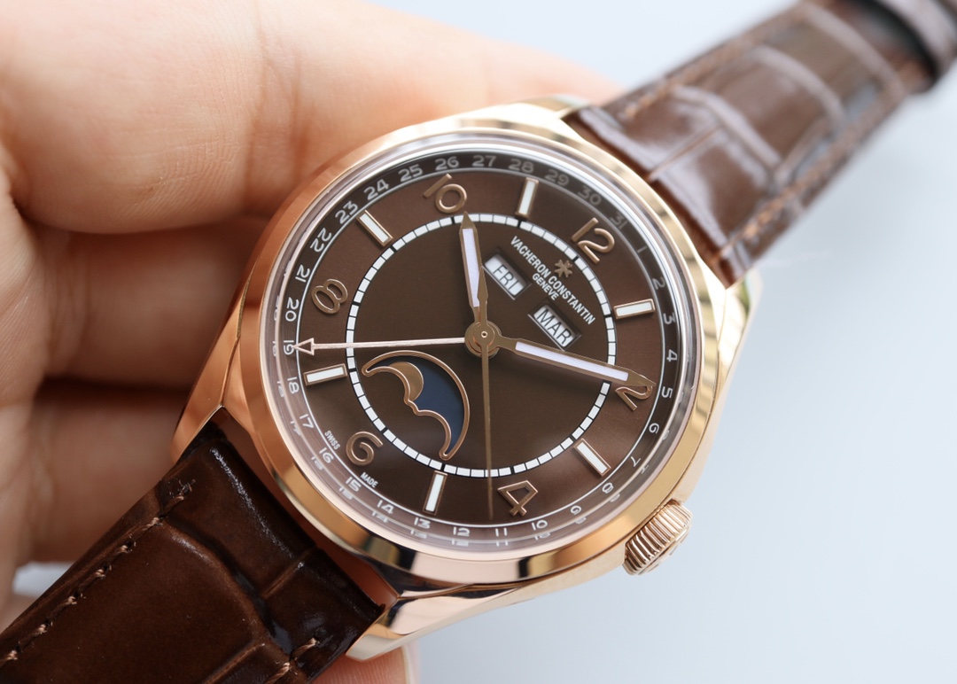 Vacheron Constantin Fiftysix 4000E Series: Automatic Steel Watch Collection (B548/B439/B438/B065)｜Silver & Blue Dials