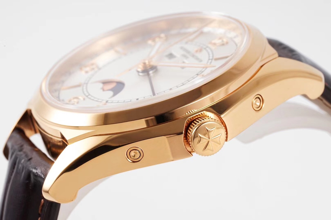 Father's Day 2025 Exclusive: Engravable Fiftysix Moon Phase Watch｜40mm Steel, Alligator Strap｜Duty-Free Global Delivery