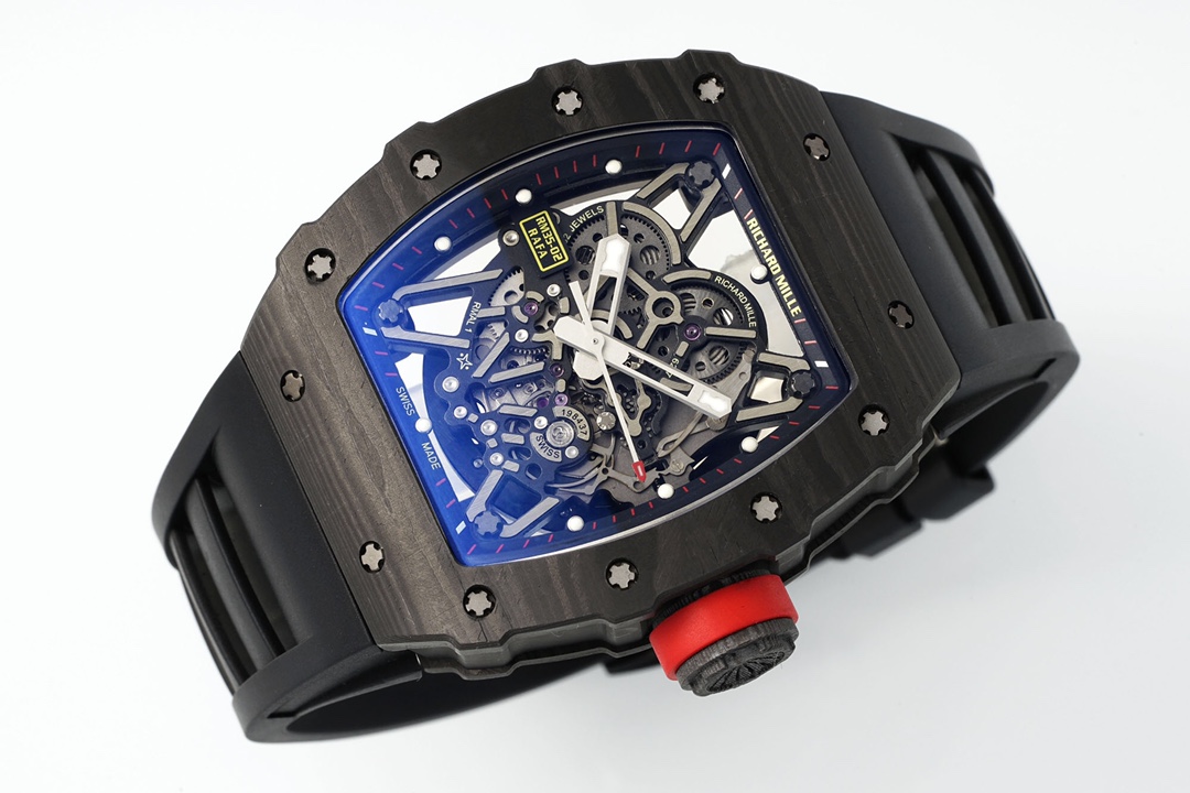Richard Mille RM35-02 Rafael Nadal V3+ Carbon TPT Automatic · Limited 500pcs · Free Global Shipping