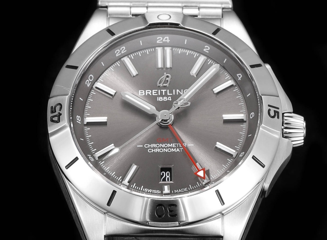 Dual Time Luxury Watch: BREITLING Chronomat 40 GMT Automatic | Model A32398101M1A1