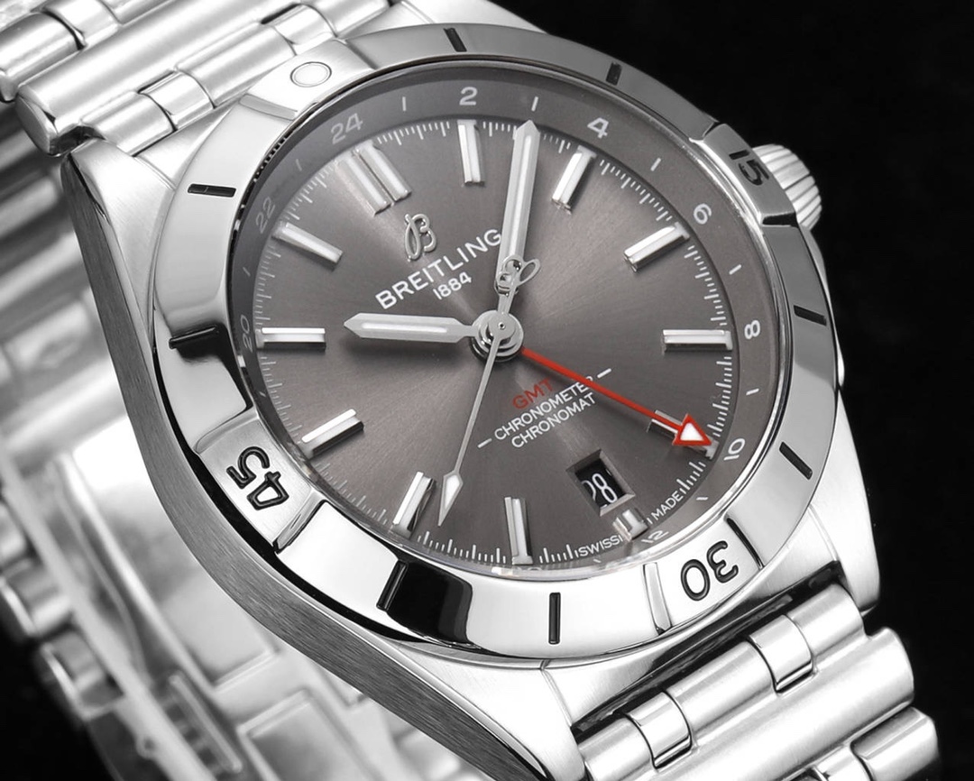 Dual Time Luxury Watch: BREITLING Chronomat 40 GMT Automatic | Model A32398101M1A1