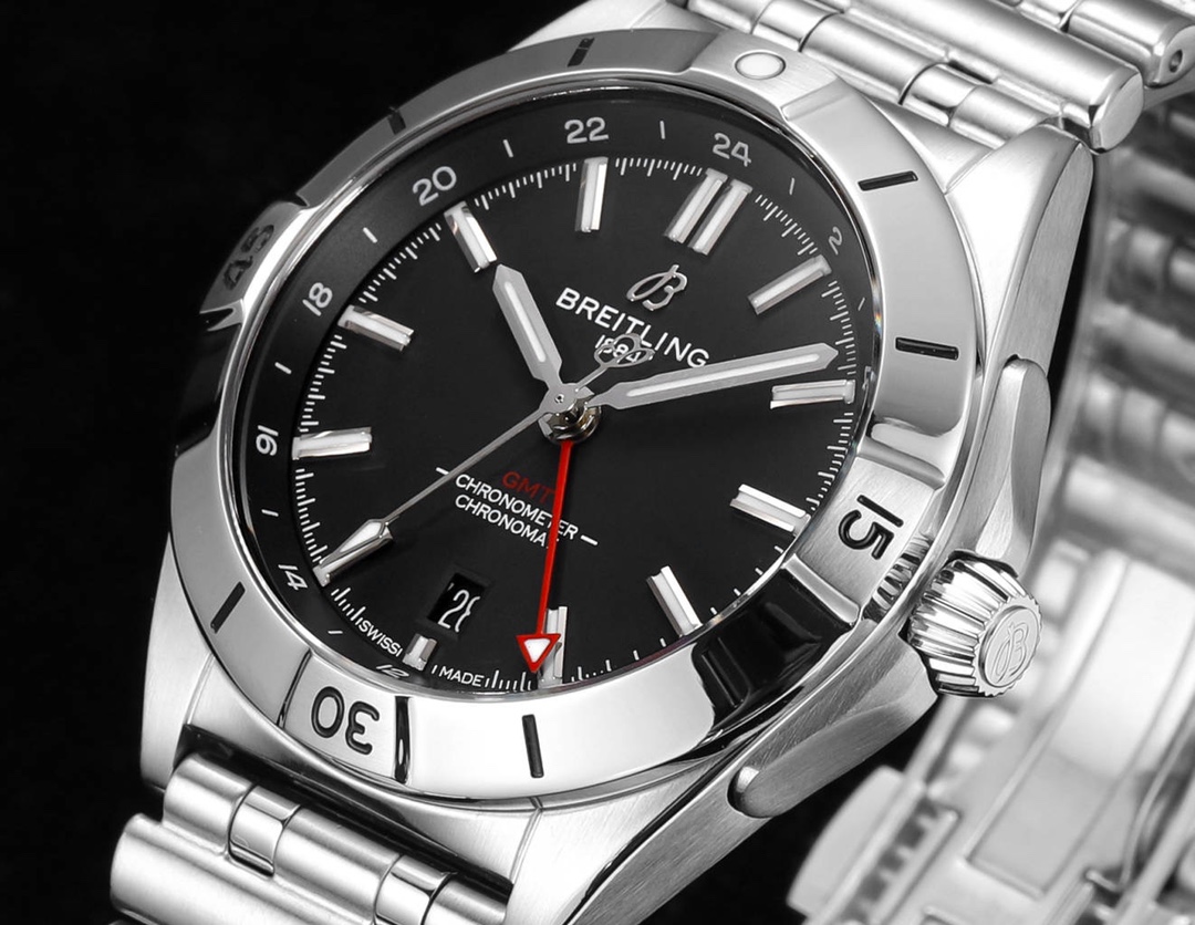 BREITLING Chronomat GMT 40 Automatic Men's Watch - Swiss Made Ref. A32398101M1A1